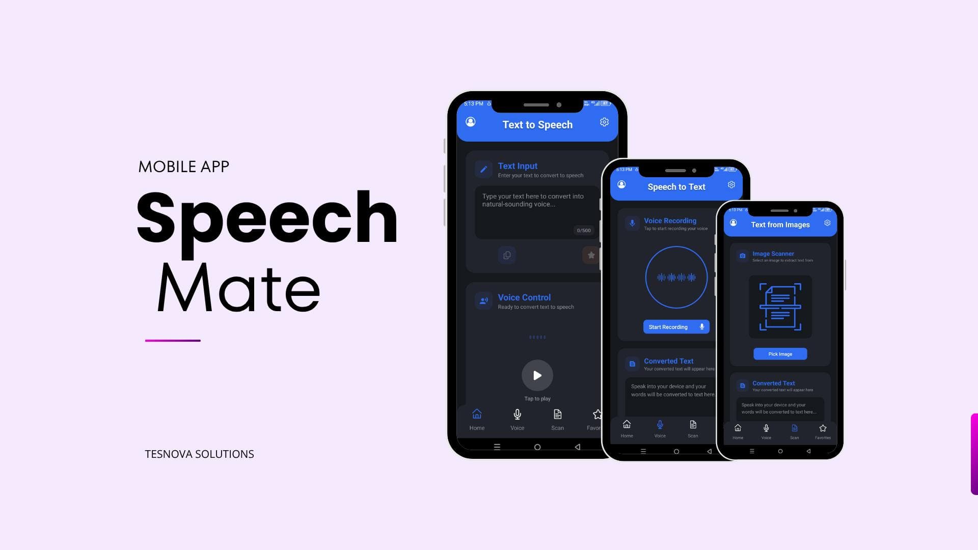 SpeechMate - TTS & STT