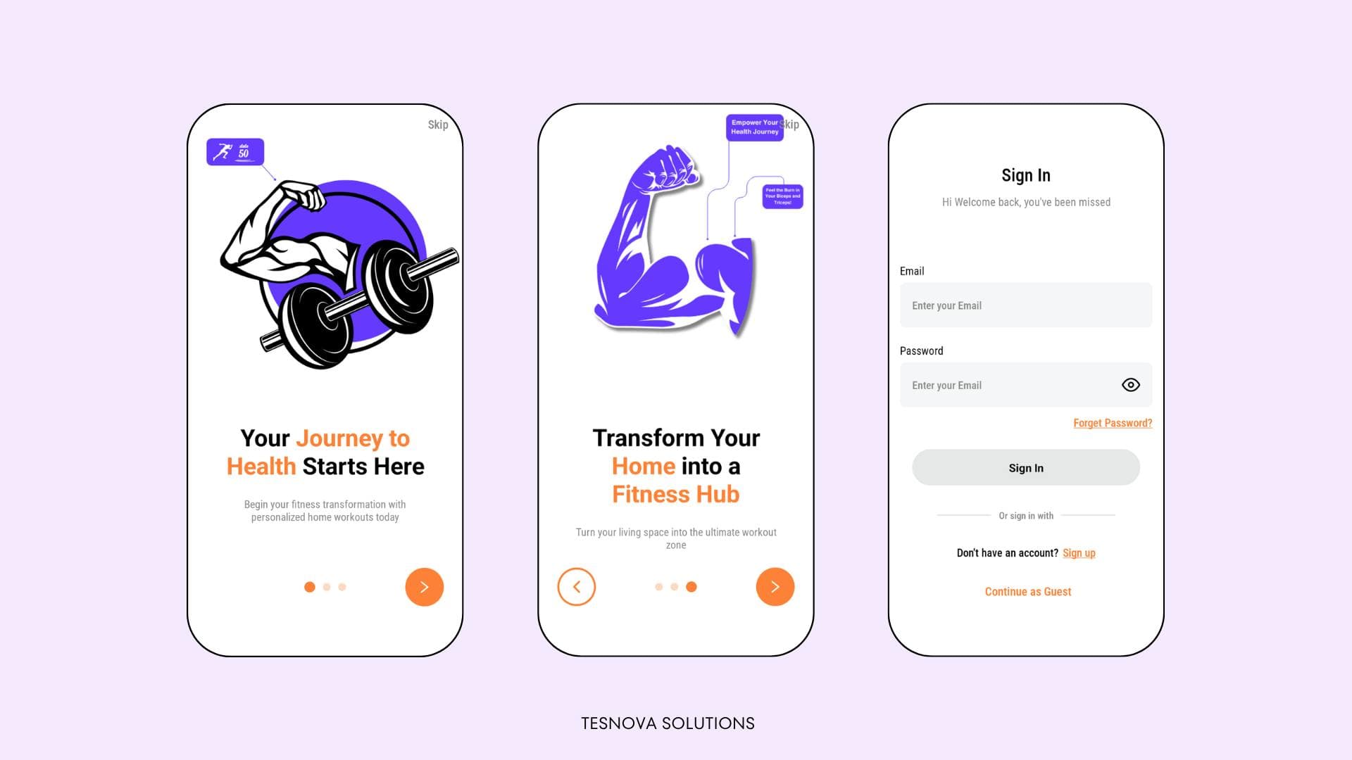 Gym & Home Workout Planner screen 2