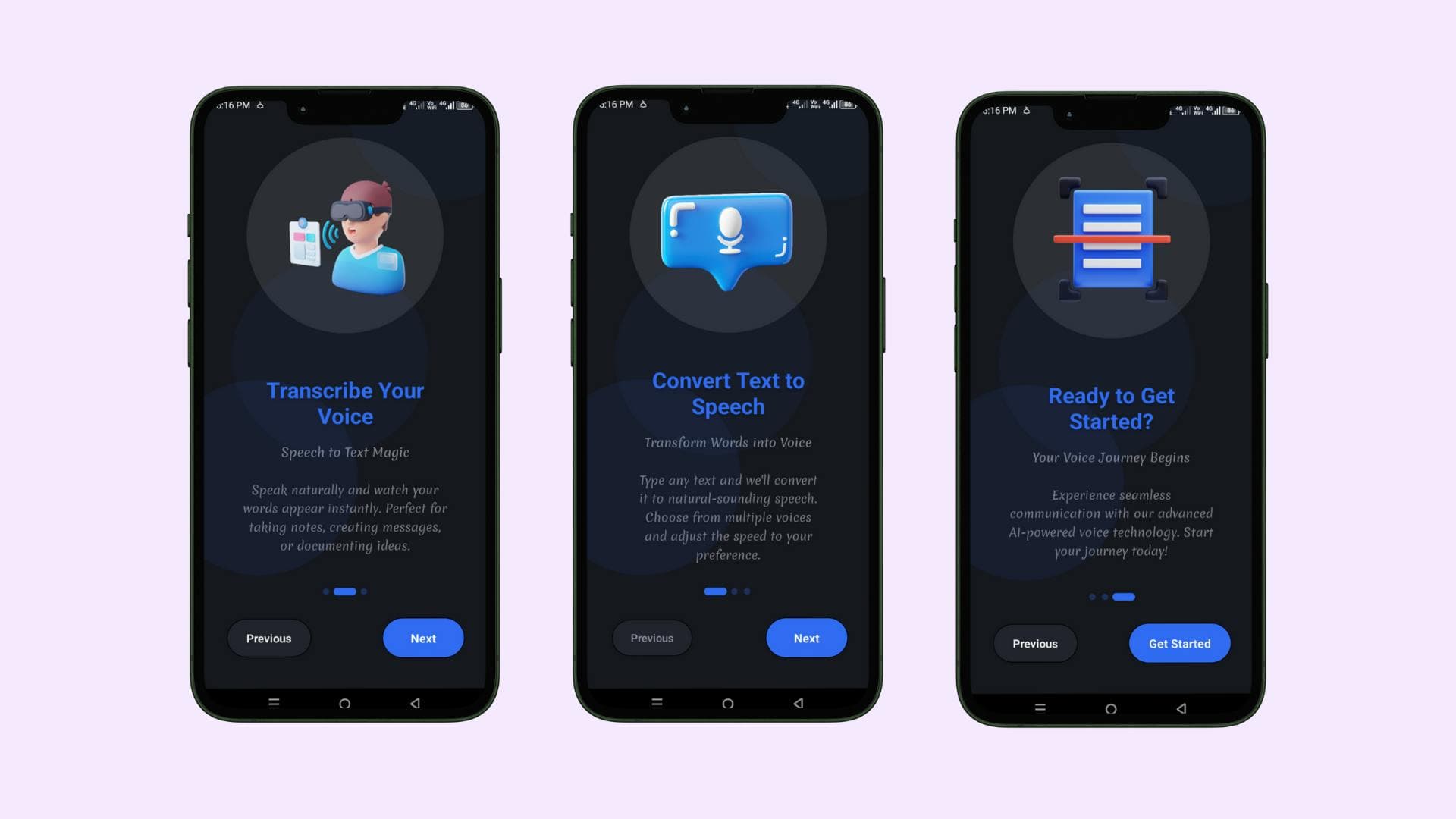 SpeechMate - TTS & STT screen 2