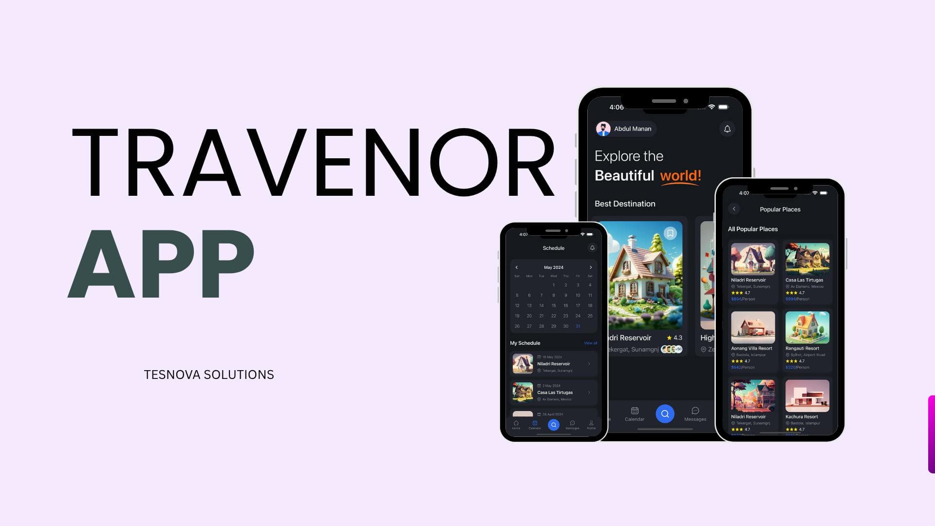Travenor - Hotel Booking App screen 2